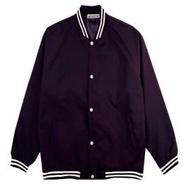 訂製長袖棒球褸  設計純色啪鈕棒球褸  棒球褸中心  黑色 100%Polyester SKBJ016 訂製長袖棒球褸  設計純色啪鈕棒球褸  棒球褸中心  黑色 100%Polyester SKBJ016